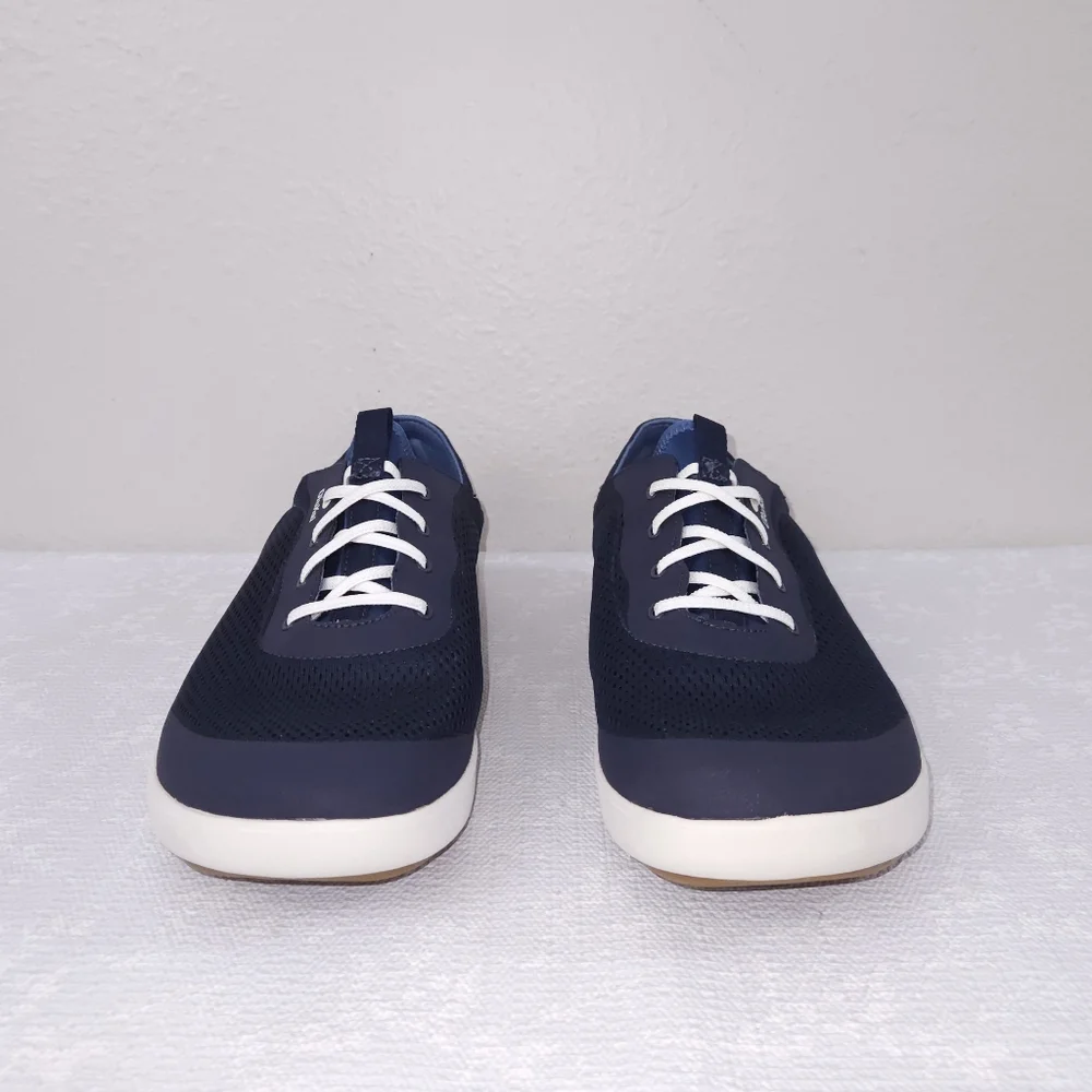 New OLUKAI Moku Pae Boat Shoe Men's US 14 Trench Blue